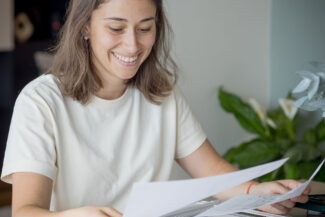 @Portrait d'une décoratrice d'intérieur Belles Nuances Léa Bonnin Haute-Savoie